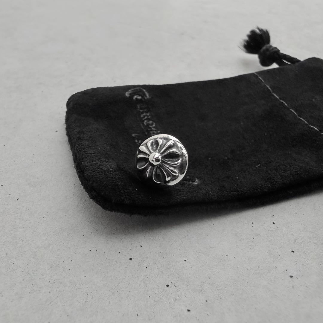 インボイス原本無修正 クロムハーツ クロスボールピアス CH イヤリング