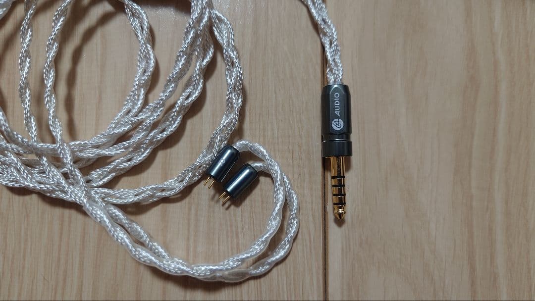 イヤホン 64AUDIO Shielded Silver-Core Cable 4.4mm