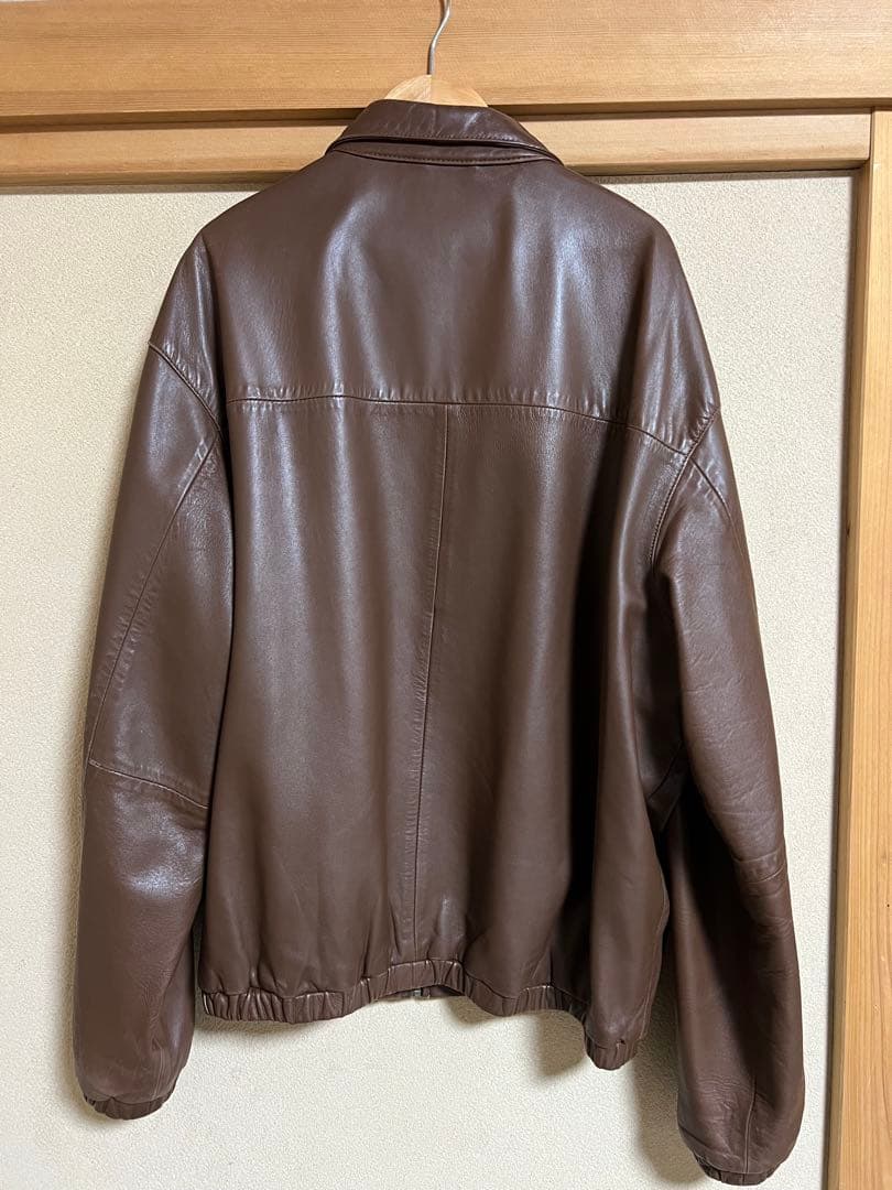 超スペシャル 90s ポニーマーク無 ラルフローレン レザーJKT