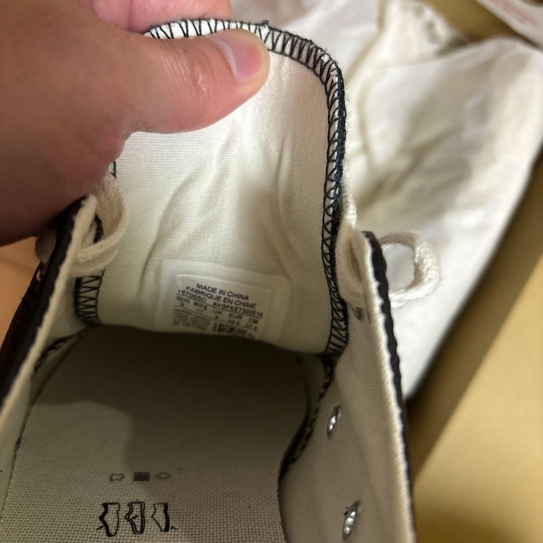 希少廃盤 日本未発売 コンバース チャックテイラー CT70レザー167065C