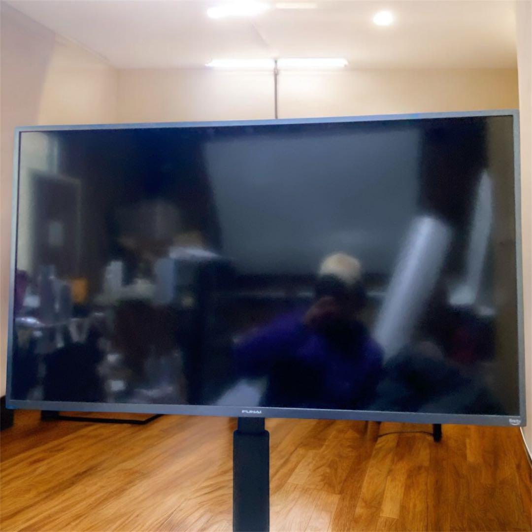 美品 FUNAI フナイ 4KTV FireTV FL-43UF340＋スタンド