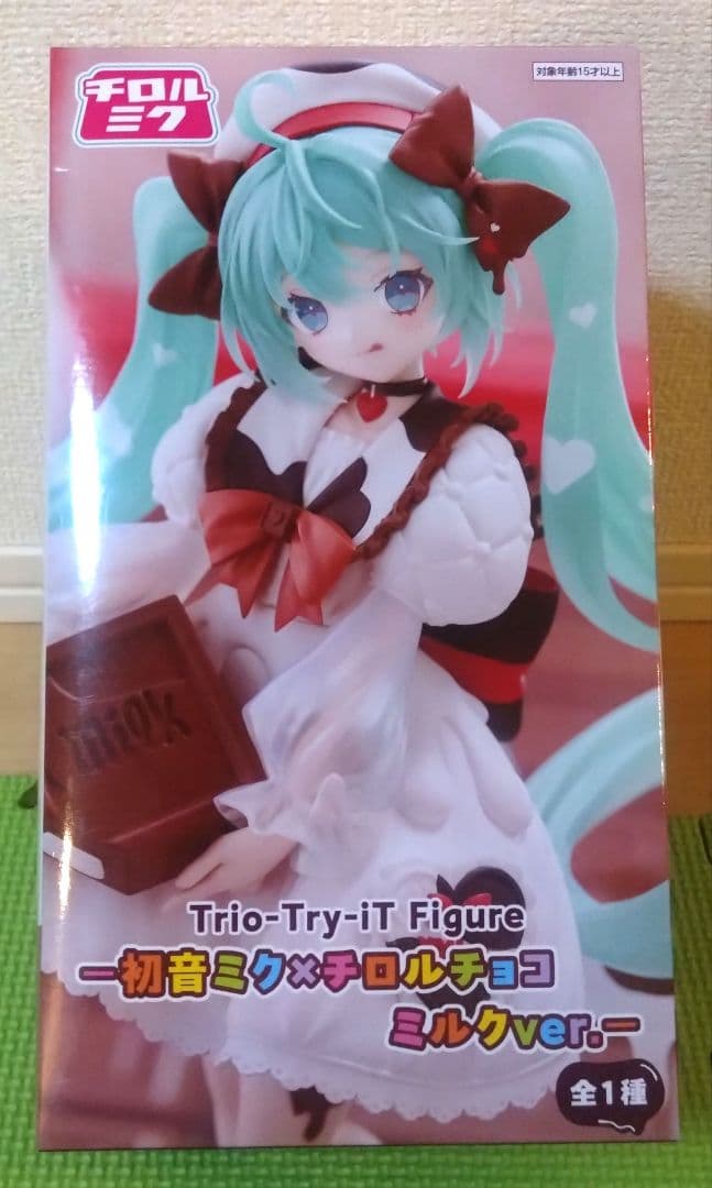 箱付 初音ミク×チロルチョコ Trio-Try-iT フィギュア ミルクver