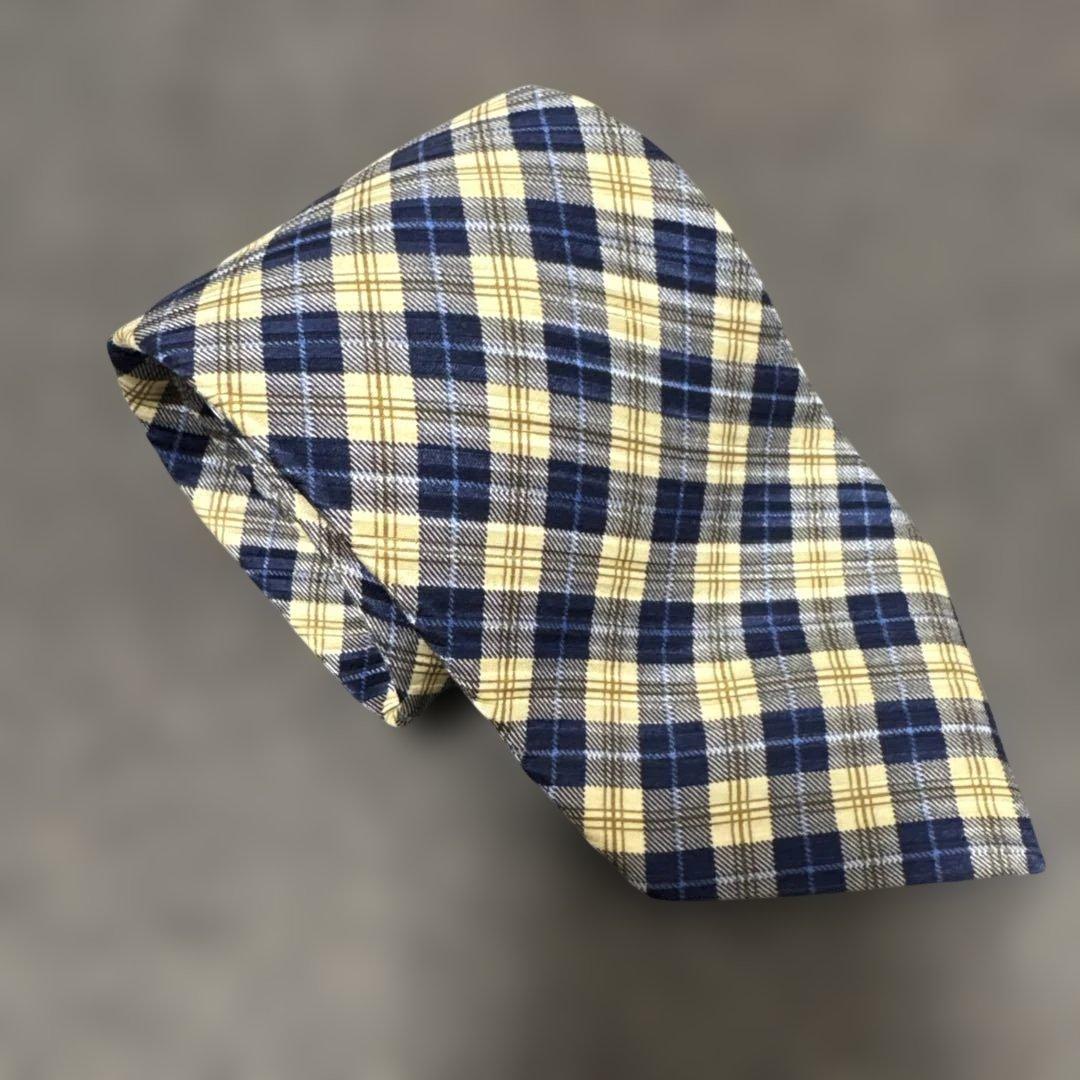 dunhill ネクタイ ネイビー ブルー 花柄 パターン柄 - メルカリ