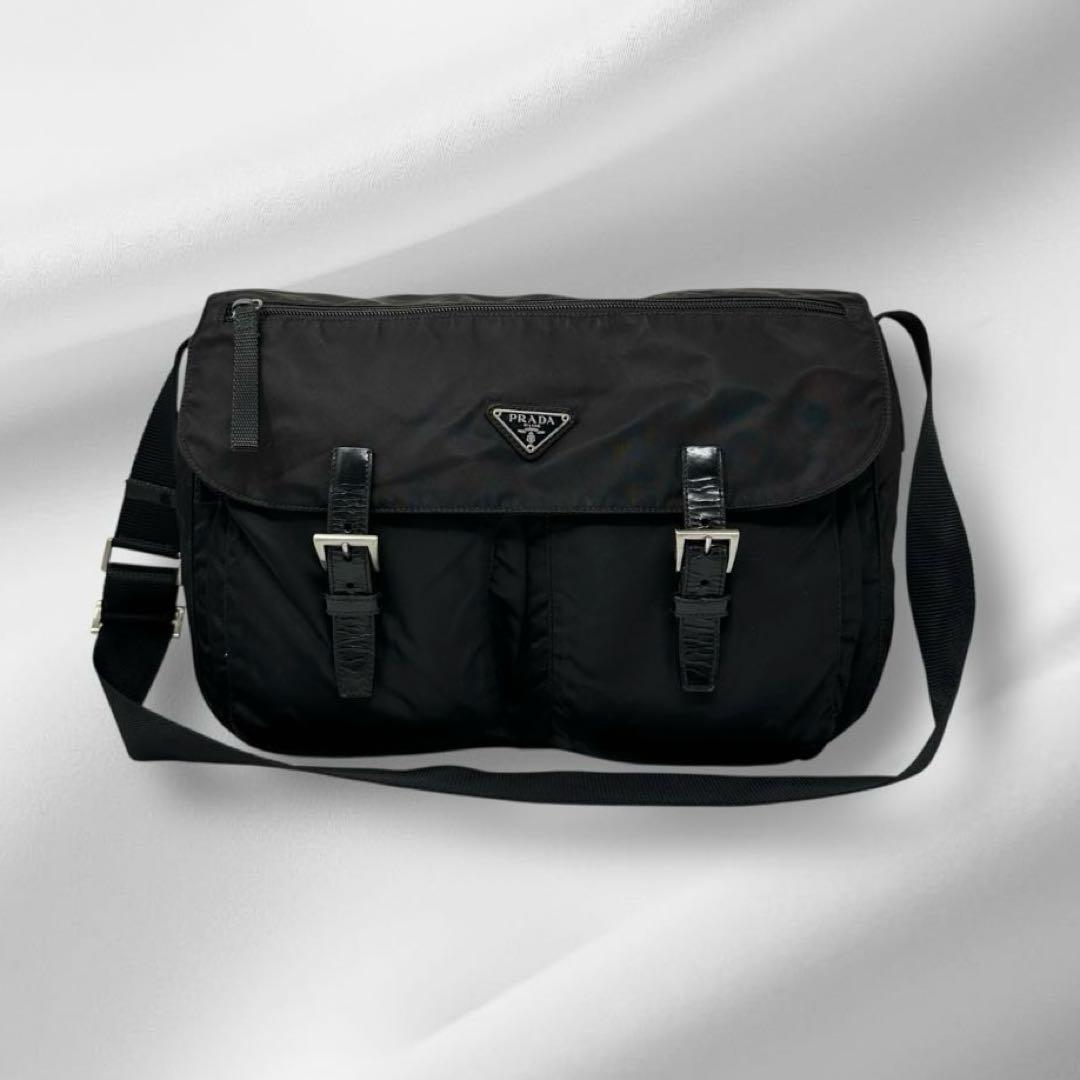 ヒナ様　PRADA プラダ メッセンジャーバッグ ナイロン NERO w18 楽天市場】【未使用品】【バッグ】PRADA プラダ ナイロン