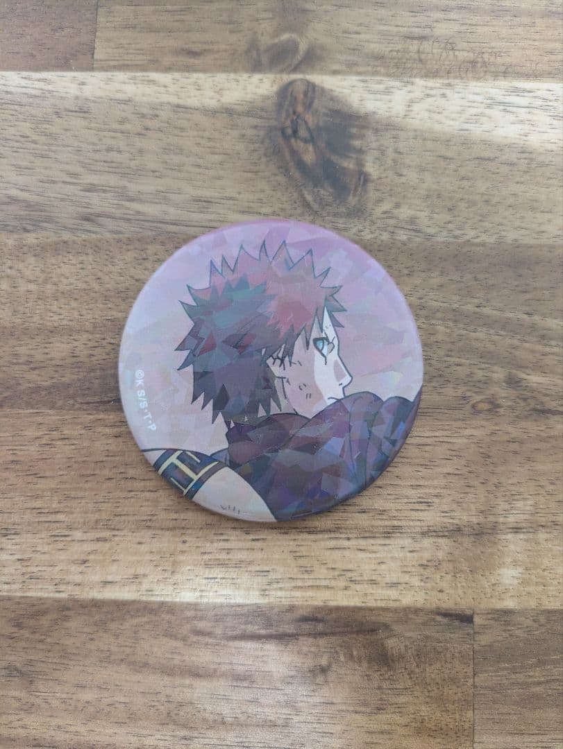 NARUTO 我愛羅 缶バッジ - メルカリ