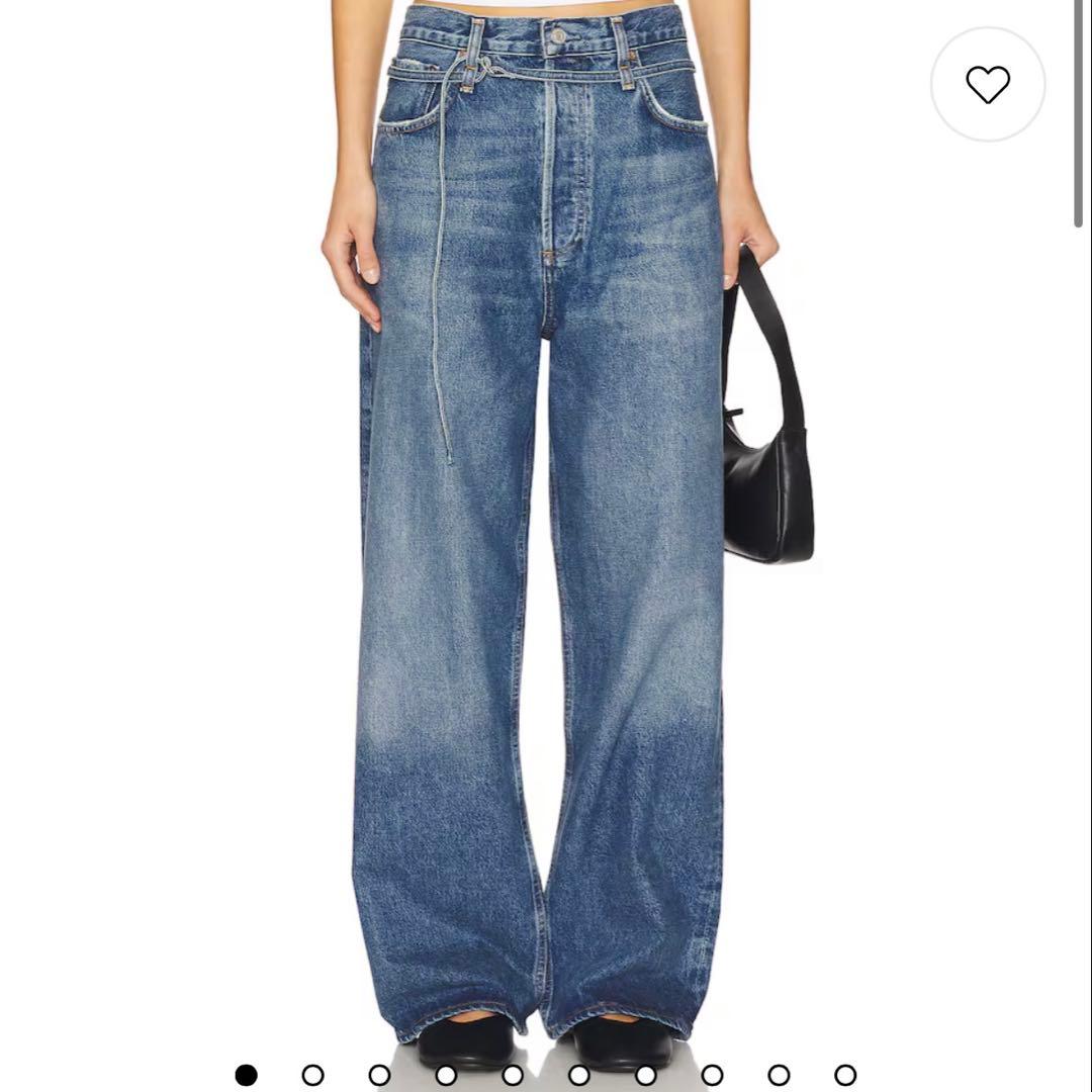 AGOLDE エーゴールドイーEMMI JEAN IN INTUITION 25 セール】【AGOLDE/エーゴールドイー】EMMI JEAN IN INTUITION ワイド