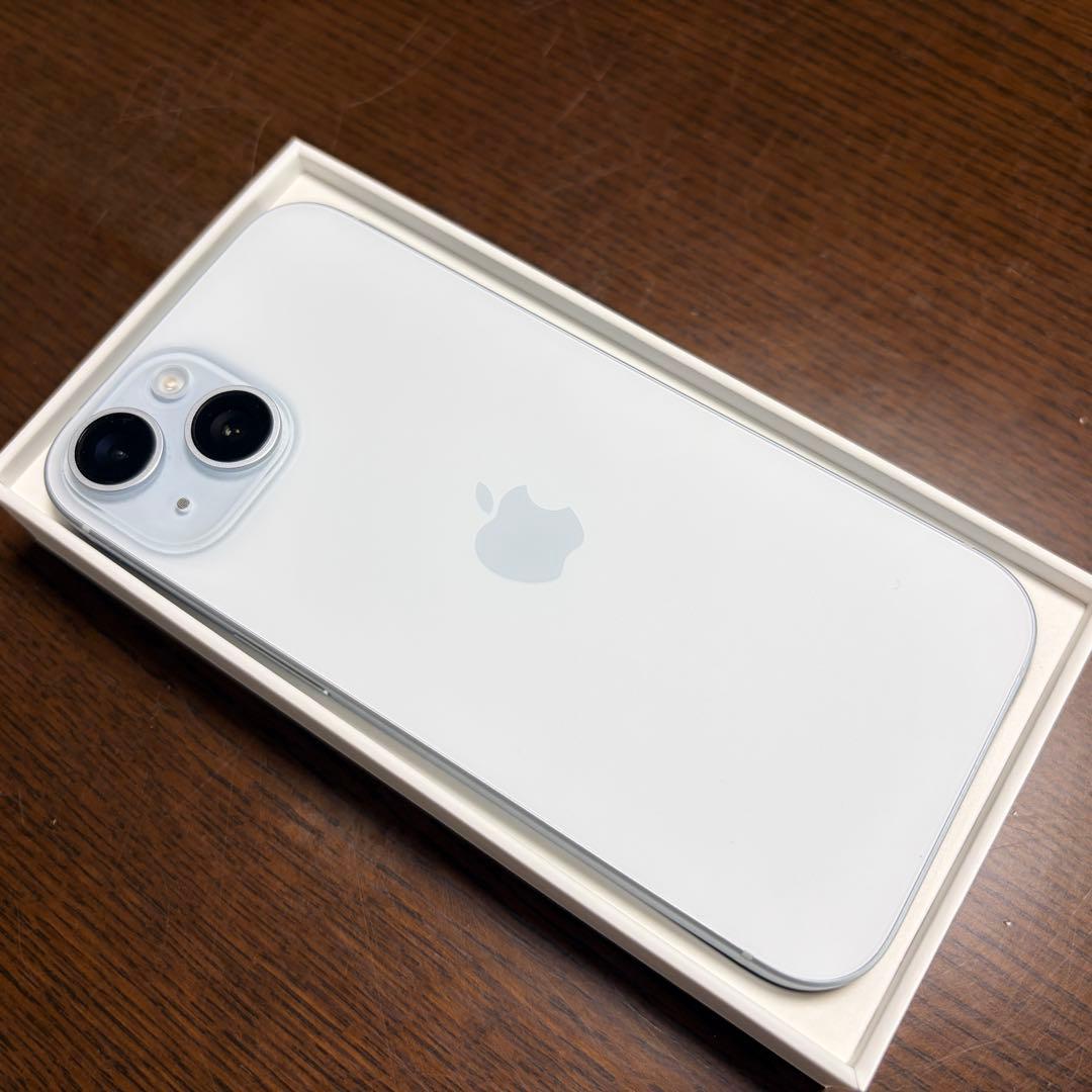 iPhone15 256GB ブルー　SIMフリー　標準付属品一式