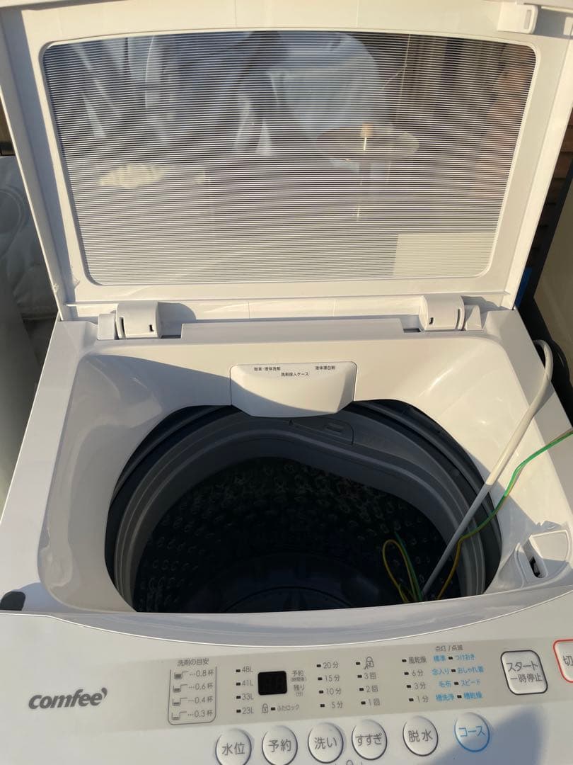 comfee 縦型洗濯機 6.0kg