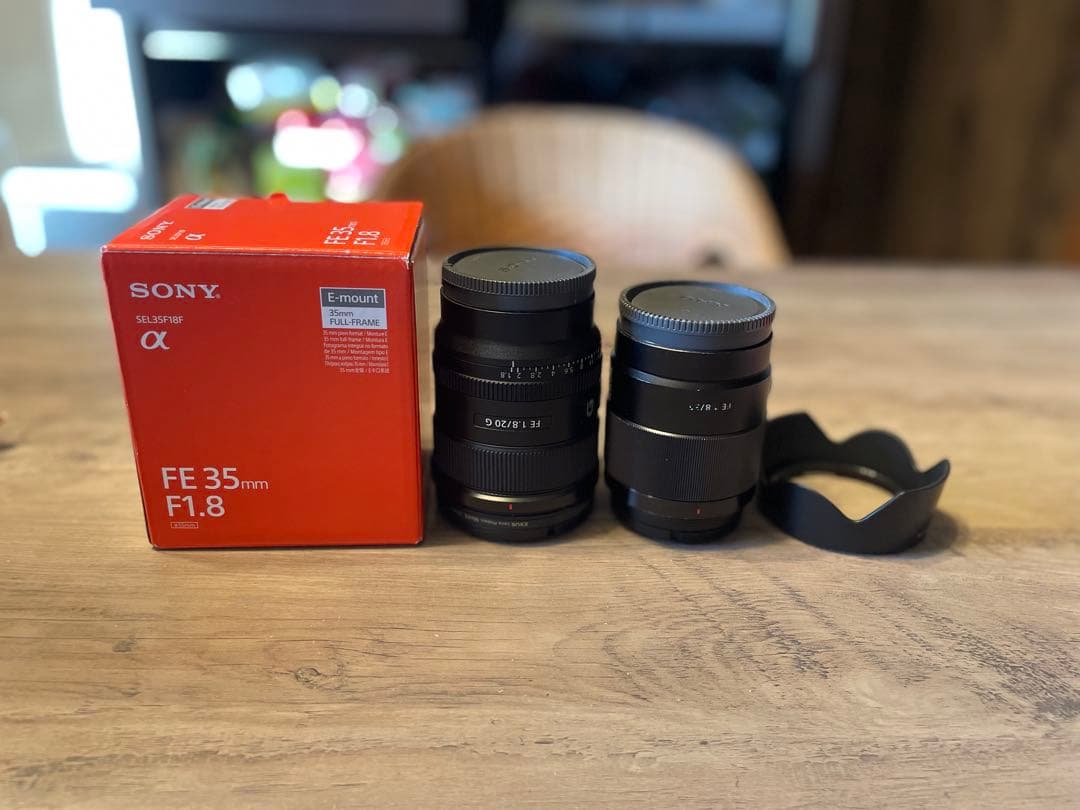 SONY FE 35mm F1.8 & 20mm F1.8 G セット Sony FE 20mm F1.8 G vs Sony FE 35mm F1.8 Detailed Lens Comparison