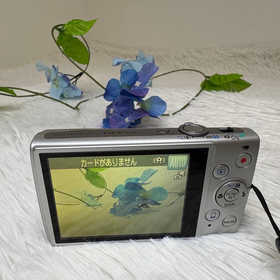 Canon カメラ　IXY 630 PC2052 シルバー　コンデジ　動作品