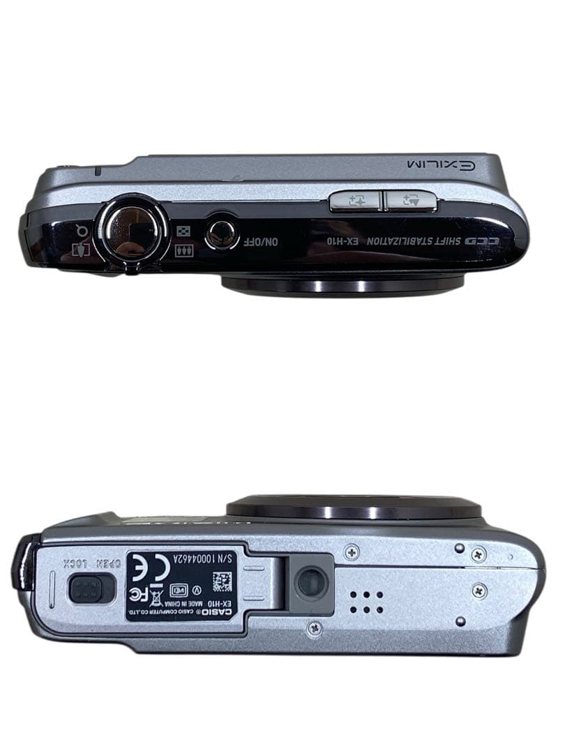 CASIO EXILM コンパクトデジタルカメラ EX-H10 シルバー