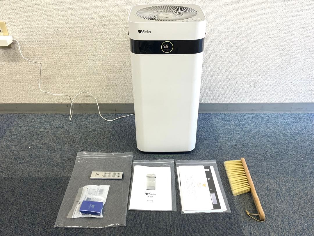 【美品】Airdog エアドッグ X3D 空気清浄機 KJ200F-X3D KJ200F-X3D』Airdog X3D 空気清浄機 エアードッグ ホワイト 日本版正規