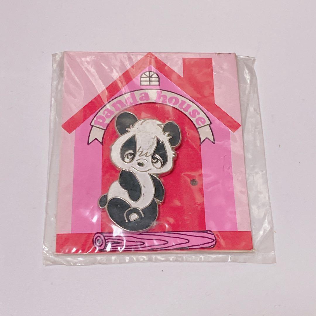 サンリオ vintage 1972 パンダ ブローチ - メルカリ