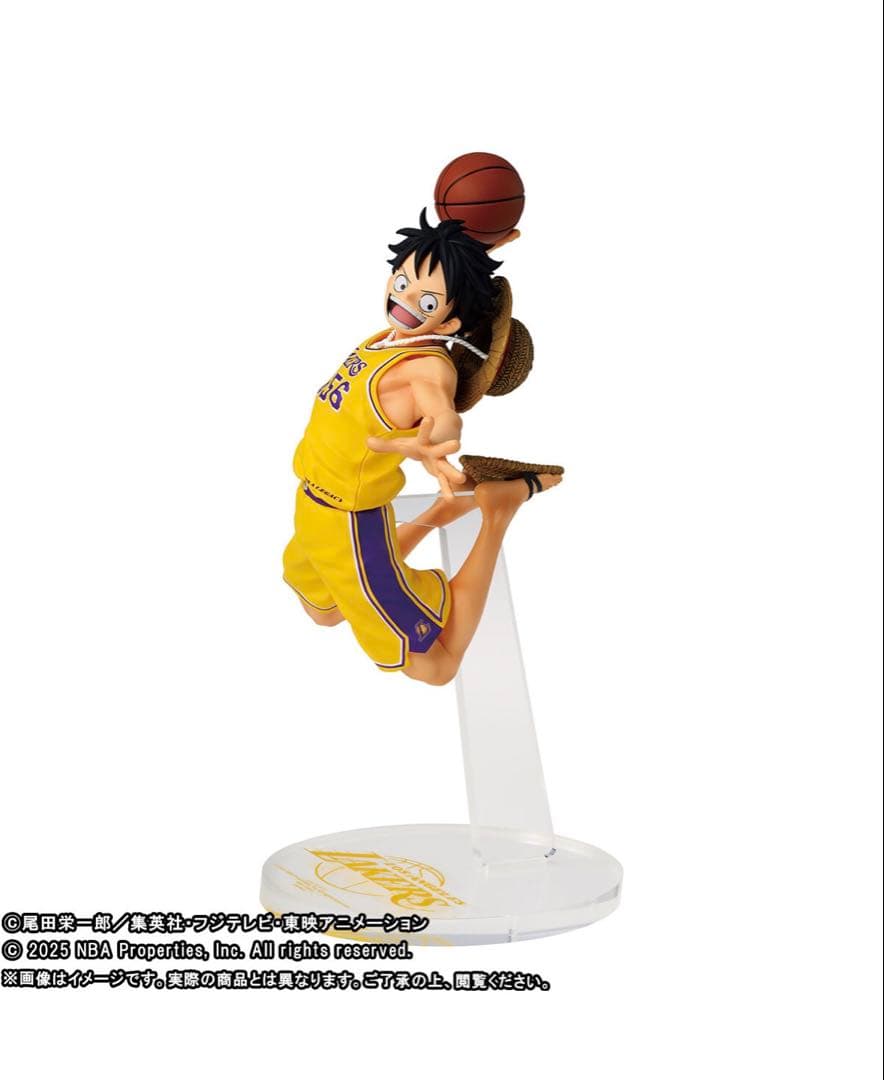 最安値】NBA ルフィ ワンピースベースショップ 6体セット - メルカリ