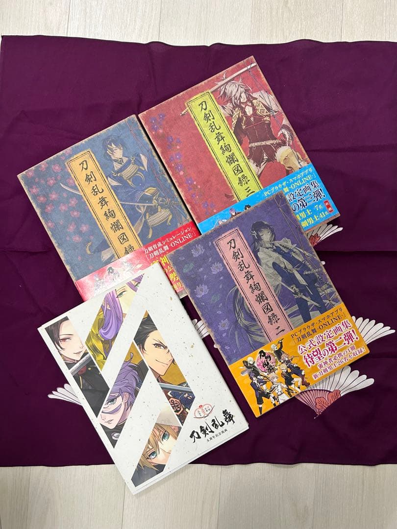 刀剣乱舞 画集 3冊セット 5周年画集 - メルカリ