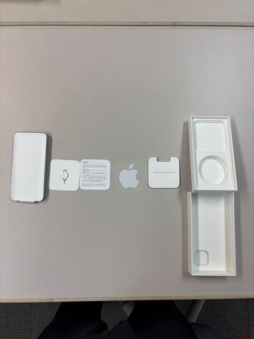 【iPhone 14 パープル 128GB SIMフリー】初期化済・箱付き