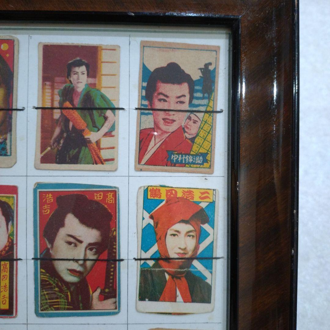 希少 昭和レトロ 日本の伝統キャラクター トレーディングカード めんこ