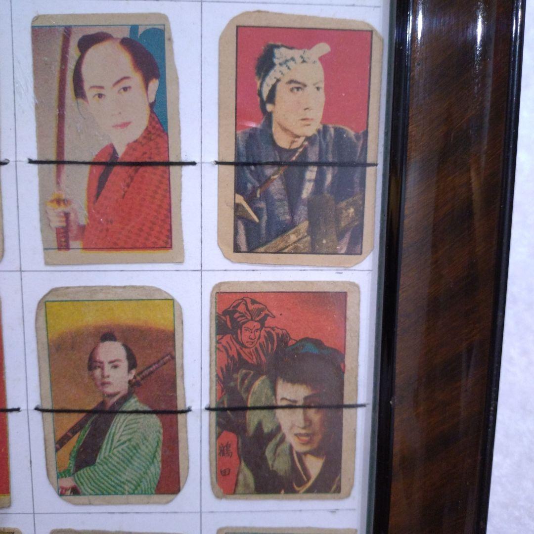 希少 昭和レトロ 日本の伝統キャラクター トレーディングカード めんこ