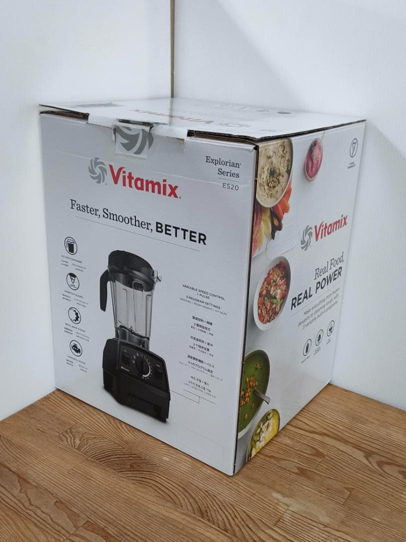 【新品、未使用】バイタミックス　E520　ホワイト　1598