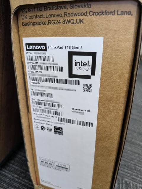 【緊急！PC値上がり中】新品　Lenovo ThinkPad T16 ノートPC