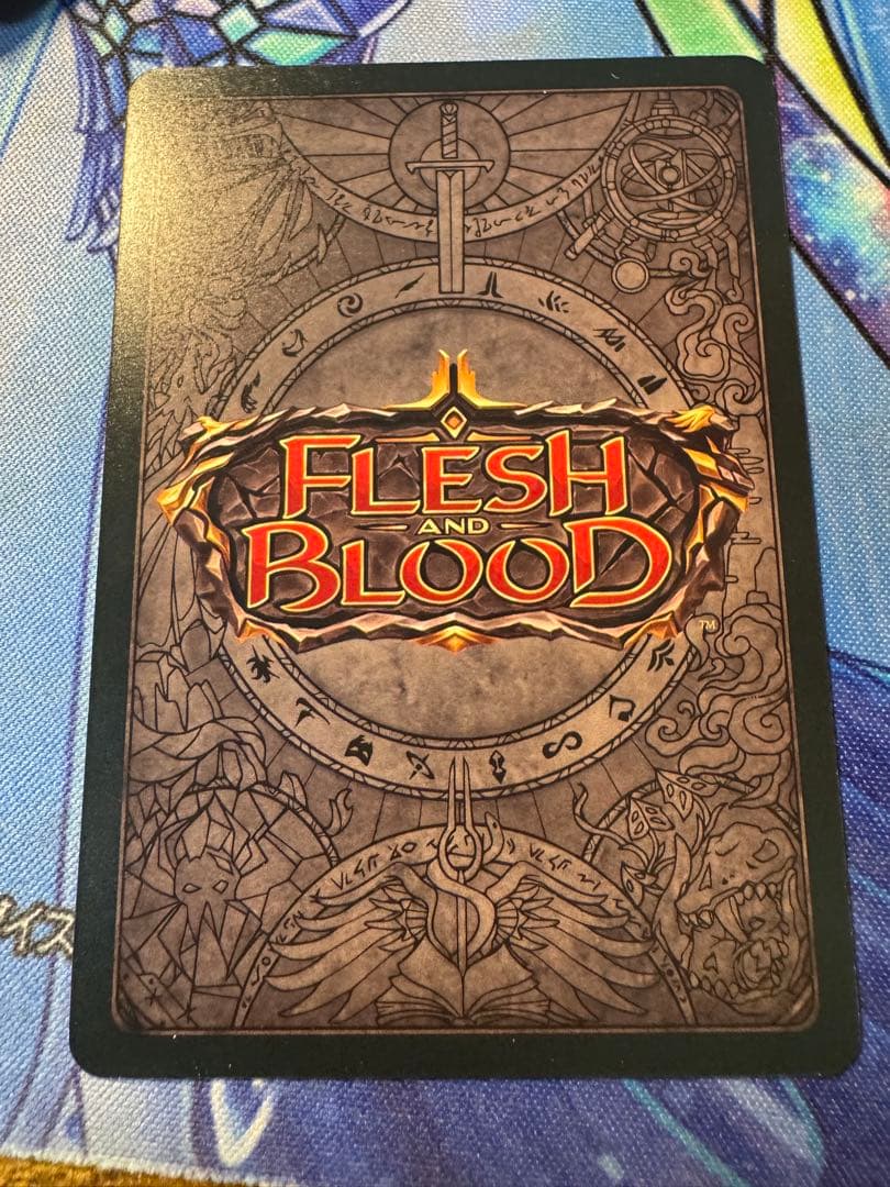 flesh and blood 屈性回避 cold foil