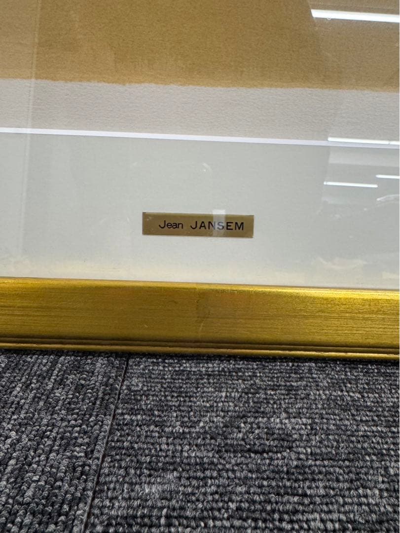 リトグラフ ジャン・ジャンセン 横たわるベロニック 直筆サイン - メルカリ