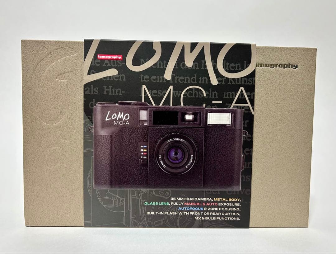 Lomo MC-A BLACK コンパクトフィルムカメラ