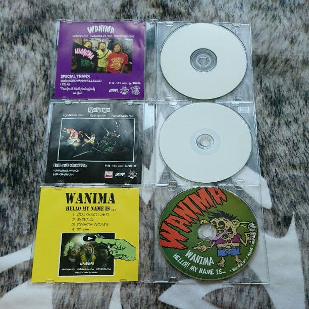 WANIMA インディーズ デモCD 3枚セット - メルカリ