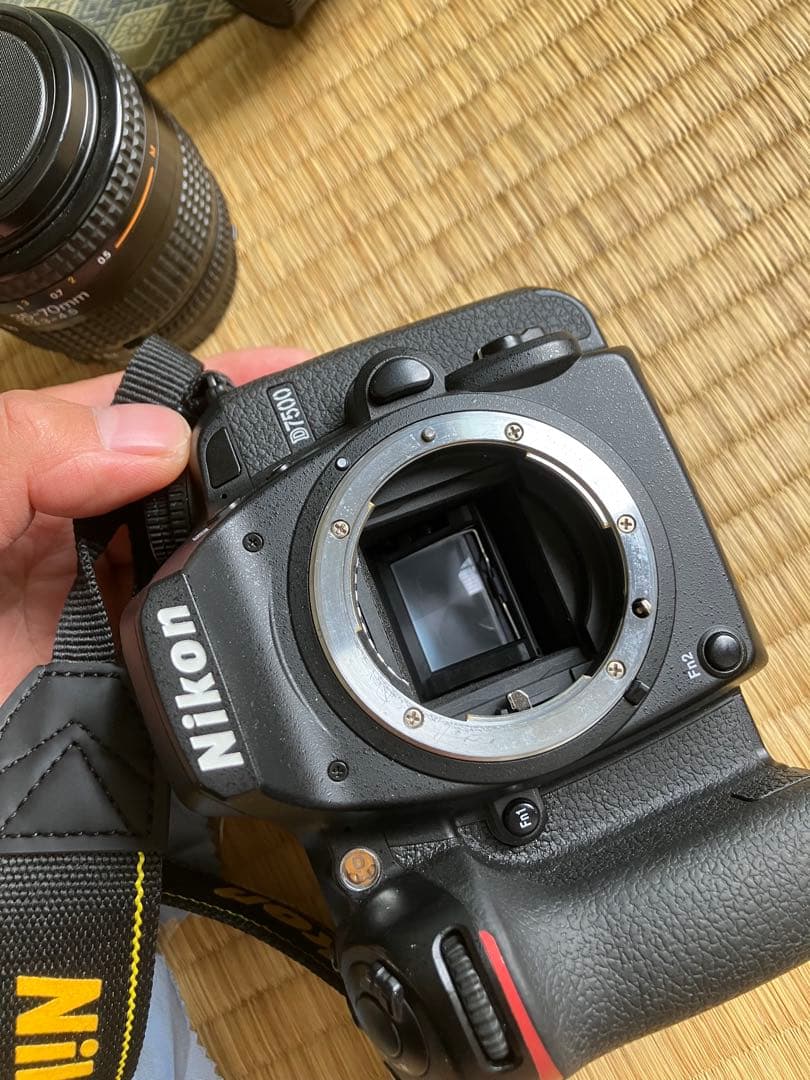 NikonD7500レンズ付き単焦105mm と単焦50mmと35-70mm