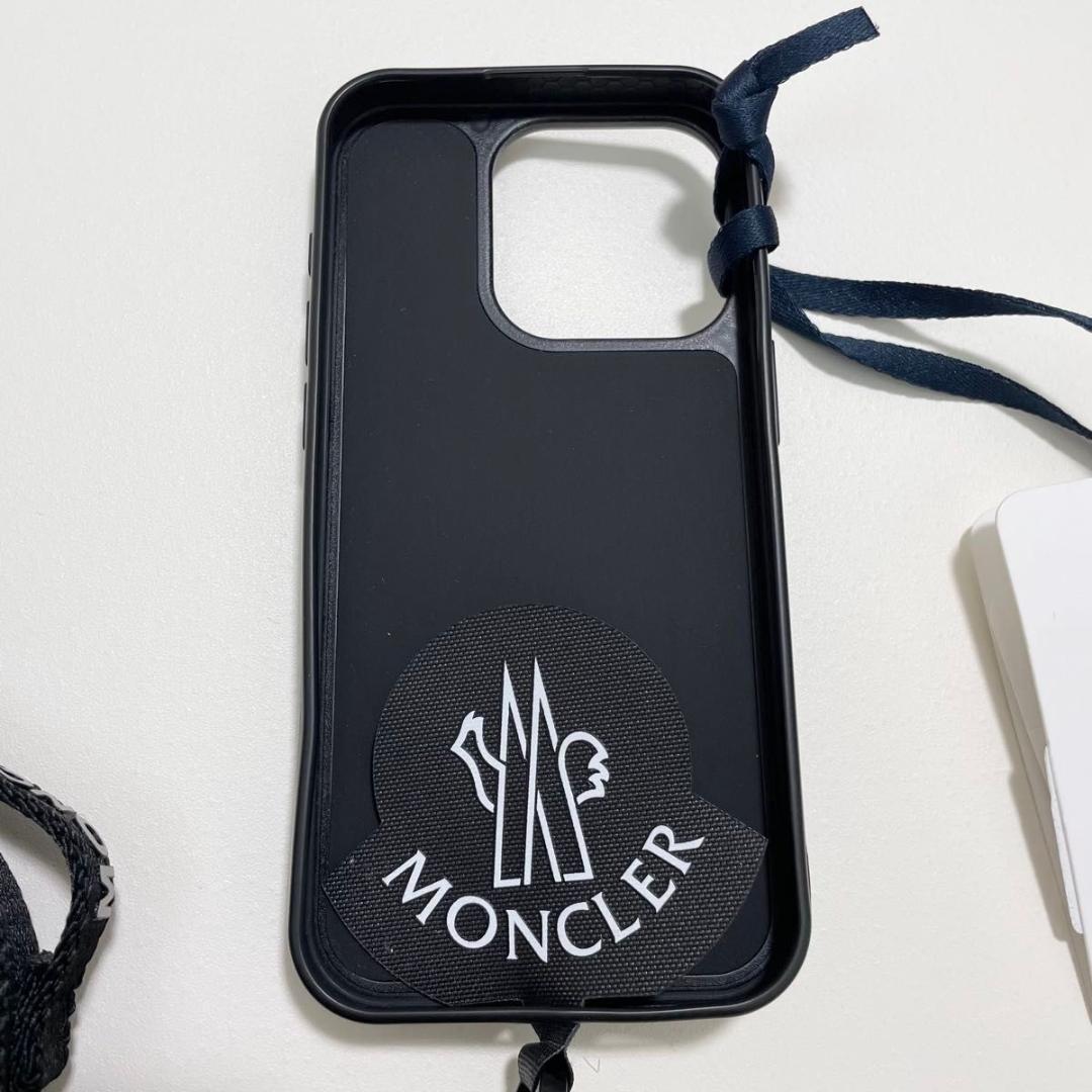 モンクレール iPhone15 Pro ケース キルティング 黒 新品未使用 - メルカリ