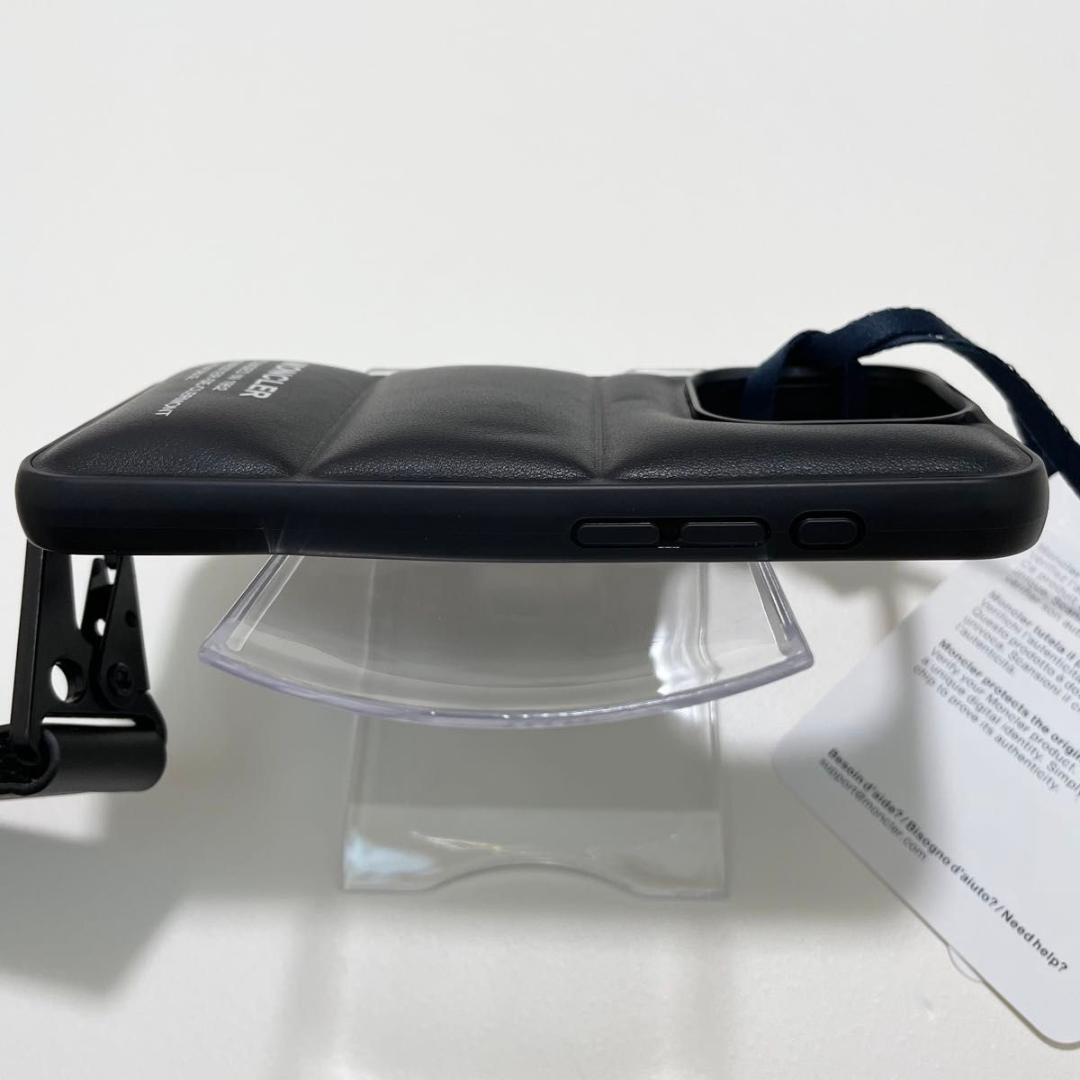 モンクレール iPhone15 Pro ケース キルティング 黒 新品未使用 - メルカリ