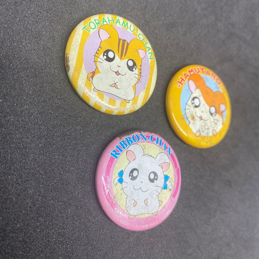 当時物 とっとこハム太郎 缶バッジ マフラーちゃん - メルカリ