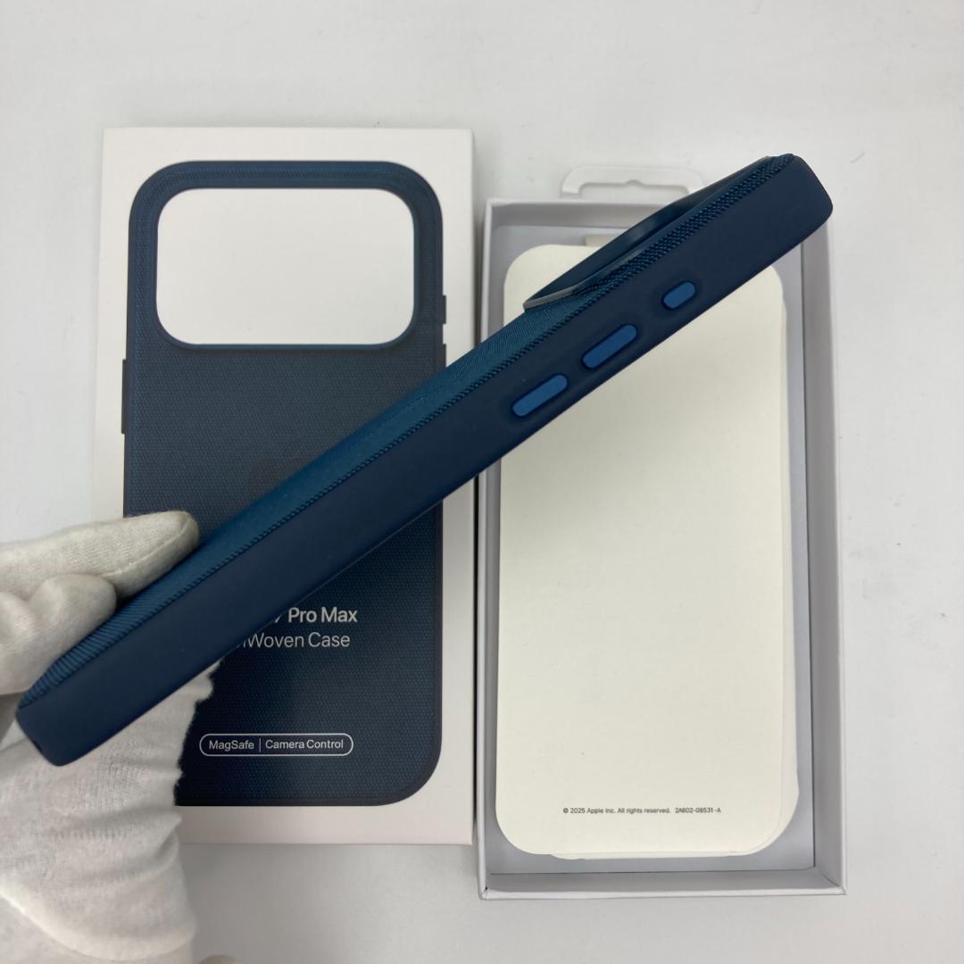 純正同等品 iPhone 17 Pro maxテックウーブンケース - ブルー - メルカリ