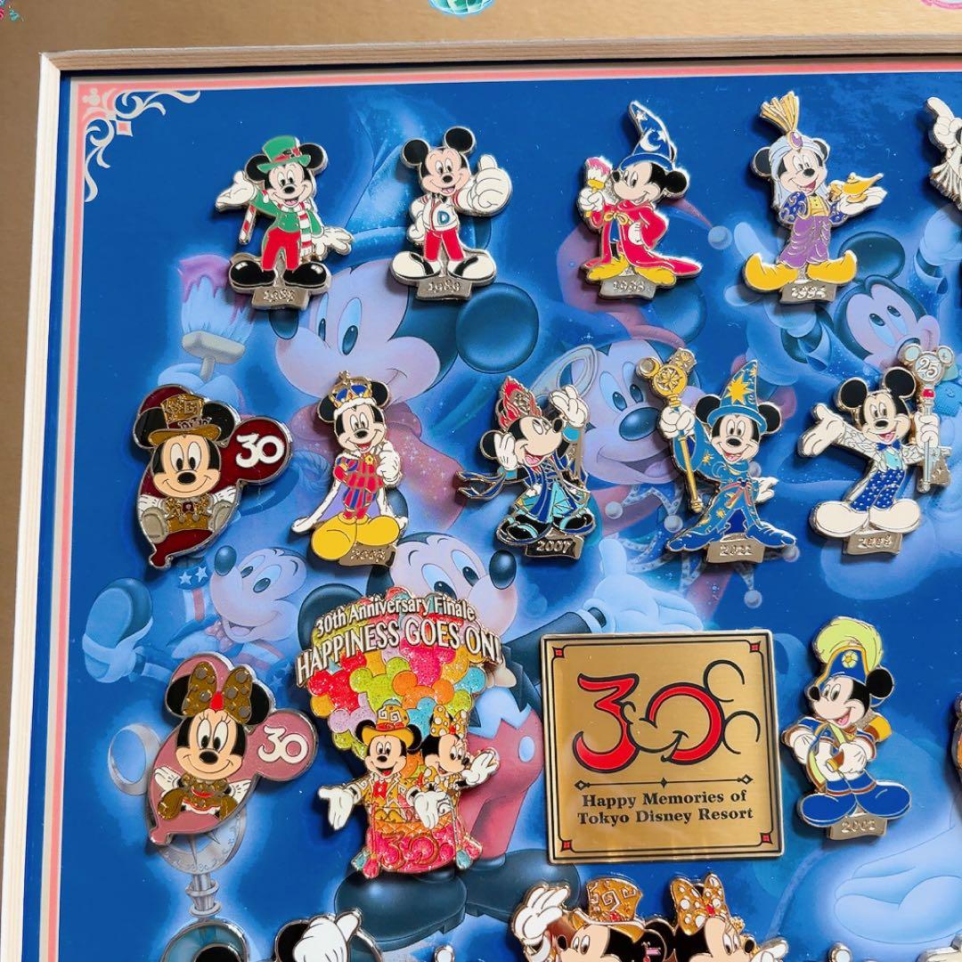 東京ディズニーリゾート30周年 ピンバッジコレクション 歴代ミッキー