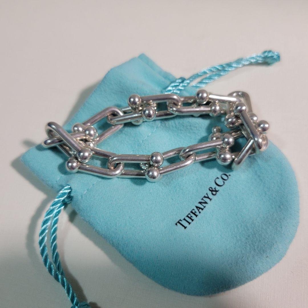 Tiffany ハードウェア ブレスレット ラージリンク 15コマ 14コマ