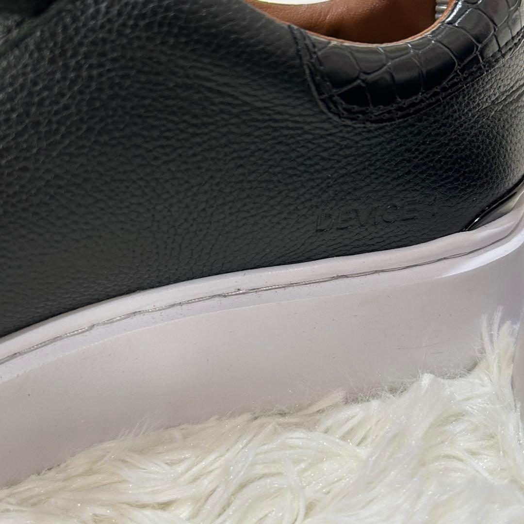 超美品✨ AOURE DEVICE1 シボ革 スニーカー 26.5cm 希少