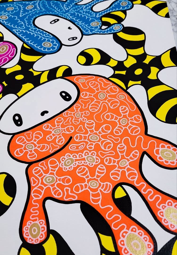 ☆鈴木哲也☆S12(606×606mm)アクリル原画1点物☆送料無料#0082 - メルカリ