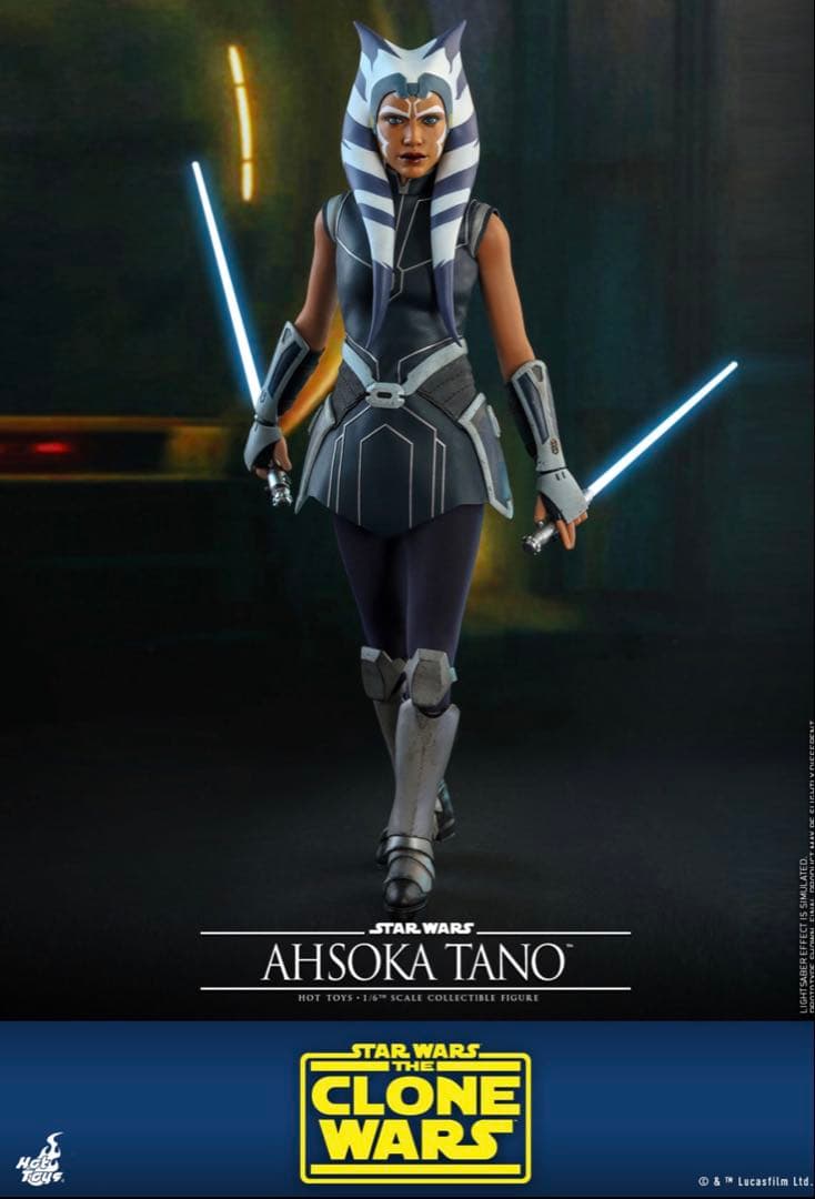 【新品未開封】ホットトイズ TMS021 クローン・ウォーズ アソーカ・タノ テレビ・マスターピース】『スター・ウォーズ：クローン・ウォーズ』1