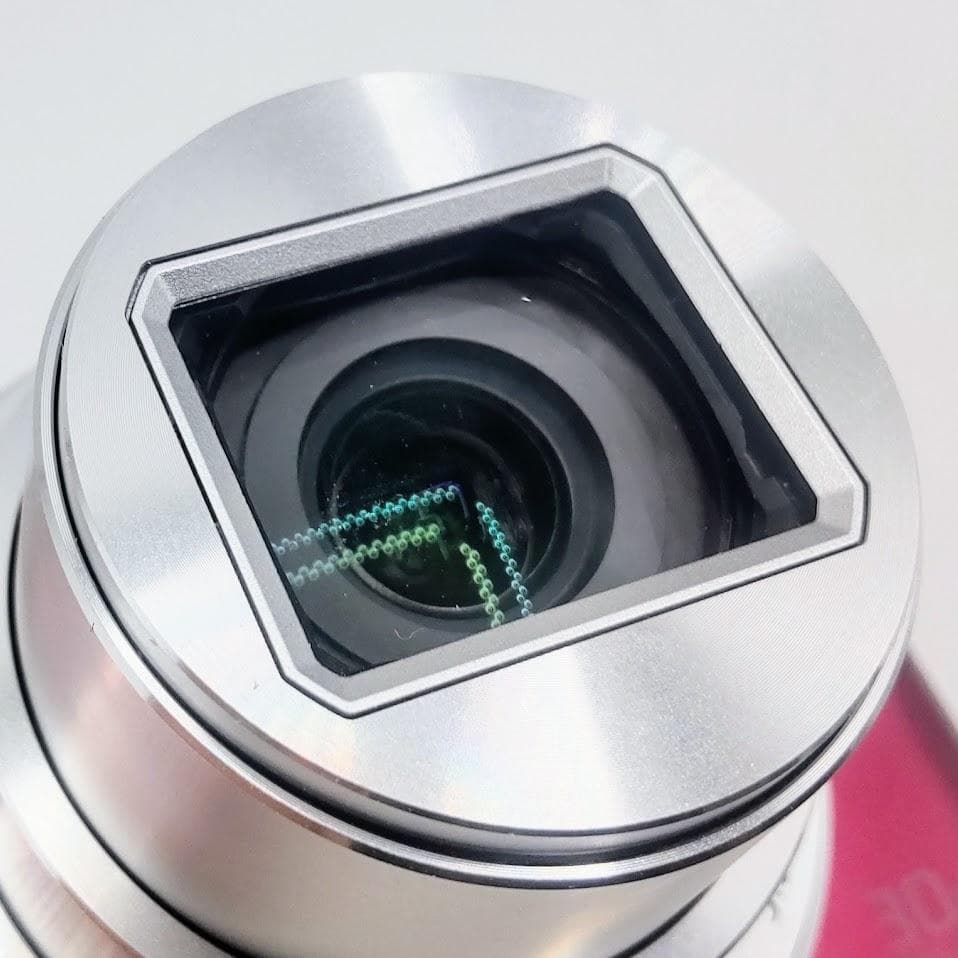 ★箱付 美品★ SONY ソニー DSC-WX500 デジカメ レッド 自撮り