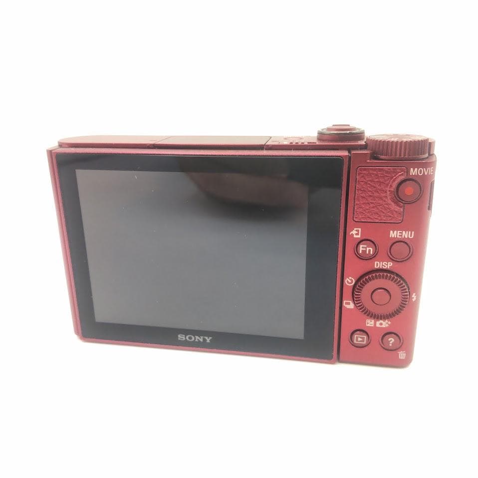 ★箱付 美品★ SONY ソニー DSC-WX500 デジカメ レッド 自撮り