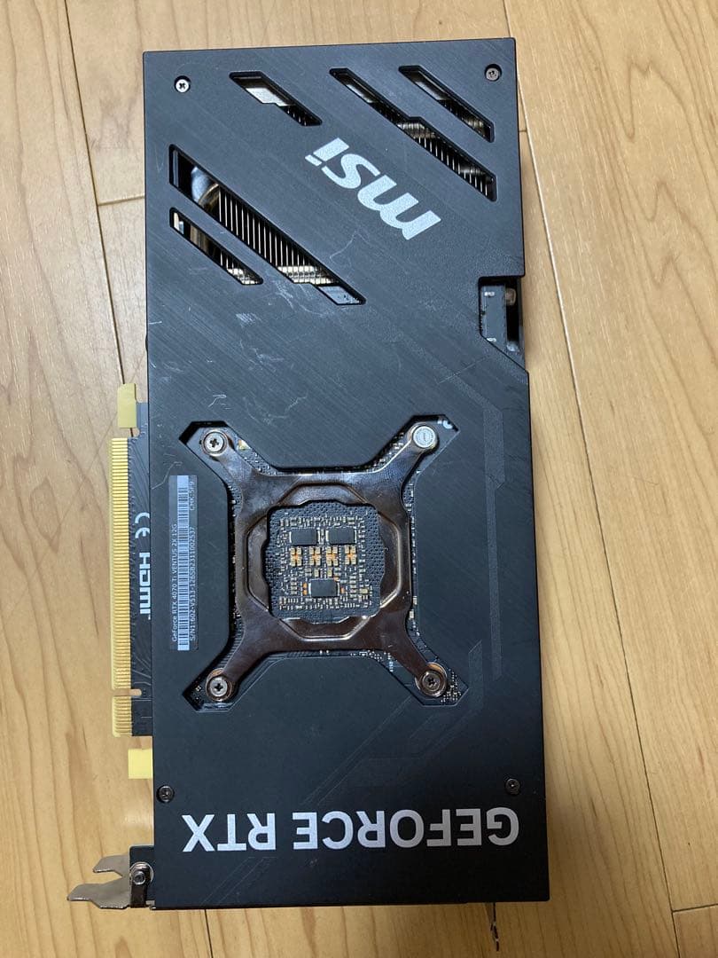グラフィックボード・グラボ・ビデオカード MSI GeForce RTX 4070 Ti VENTUS 2X 12G