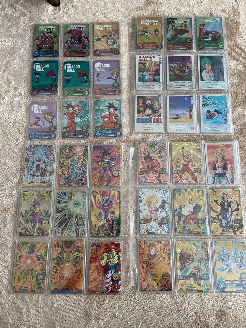 ドラゴンボールヒーローズ　引退品、まとめ売り ドラゴンボールヒーローズ 引退まとめ売りブロリー入り16枚セット