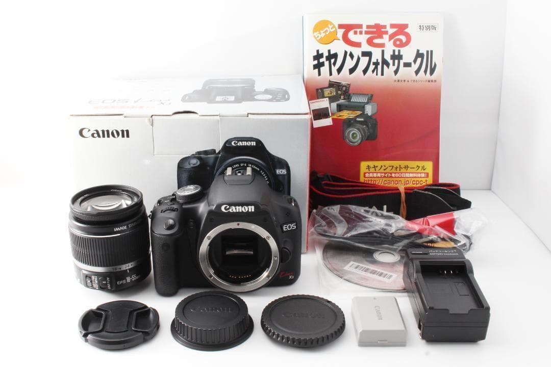元箱付！付属品多数！ショット数2414枚！Canon kiss X3　初心者に