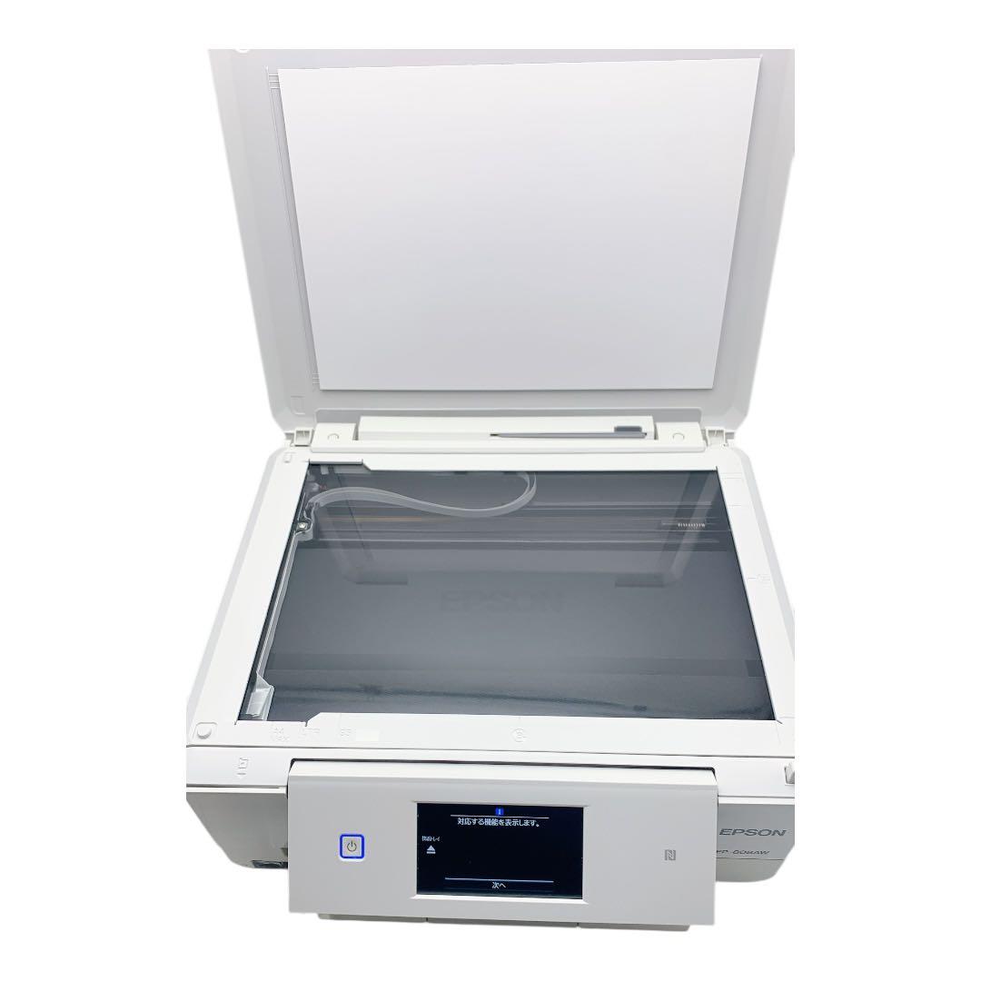 EPSON EP-808AW ホワイト 通電OK ジャンク品 本体　コード付き