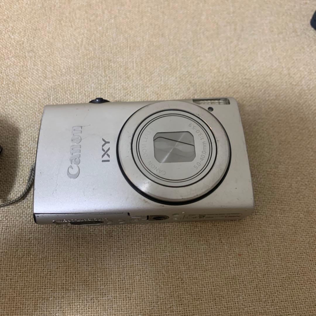 Canon IXY600F シルバー デジカメ　【エモ写真】