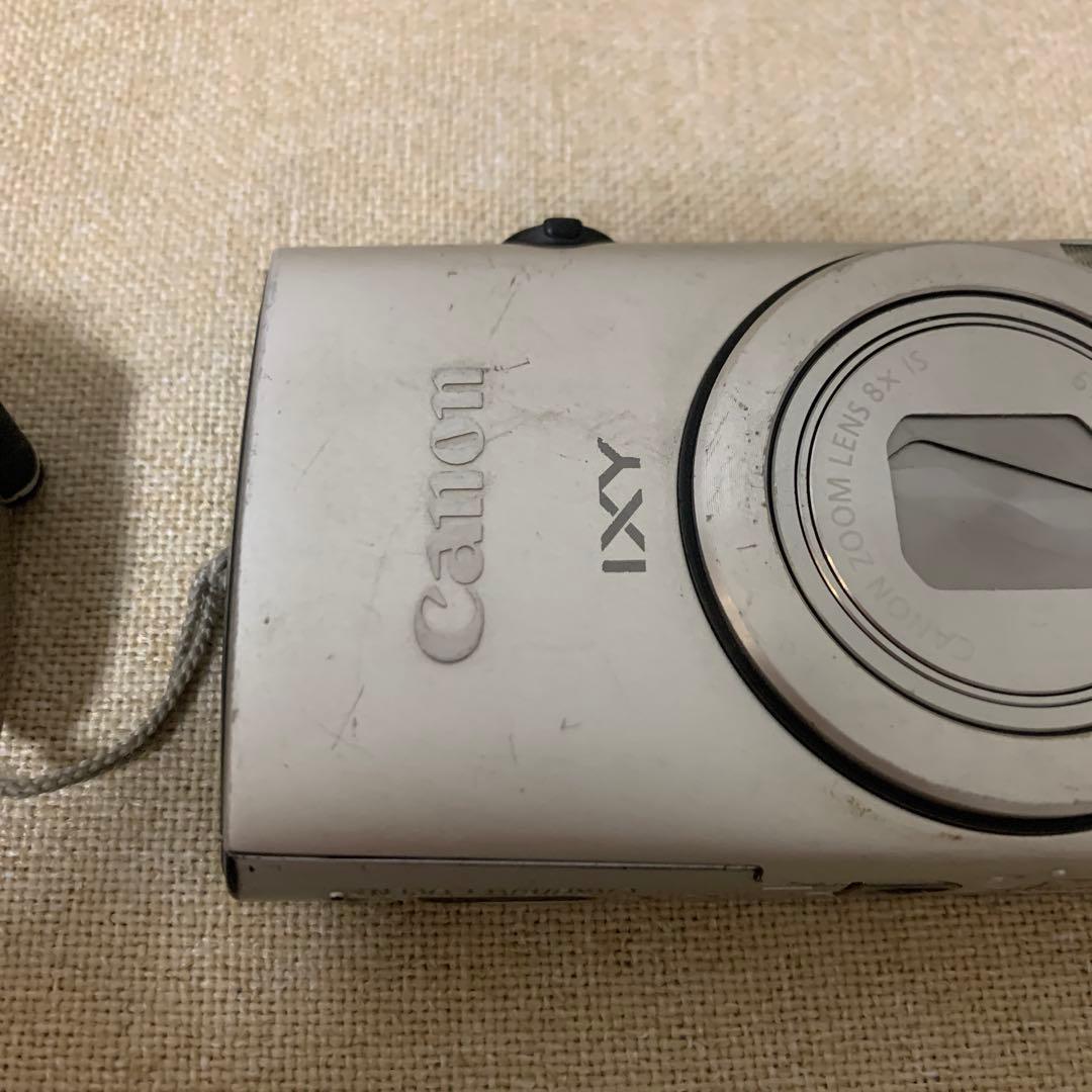 Canon IXY600F シルバー デジカメ　【エモ写真】