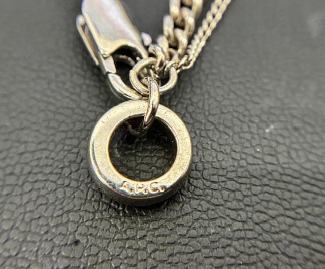 493☆A.P.C シルバーネックレス 2連 アーペーセー ブランド - メルカリ