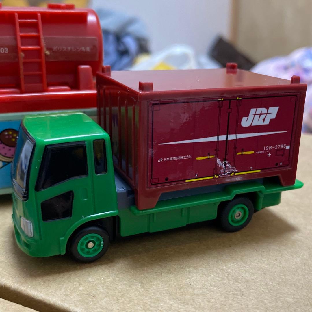 モータートミカ プラロード コンテナトラック - メルカリ