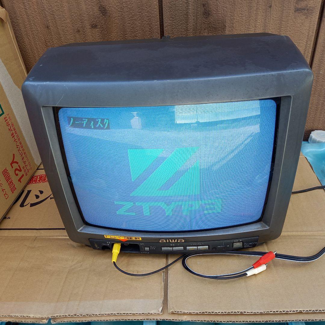 aiwa ブラウン管テレビ TV-14GT11 動作未確認 ジャンク - メルカリ