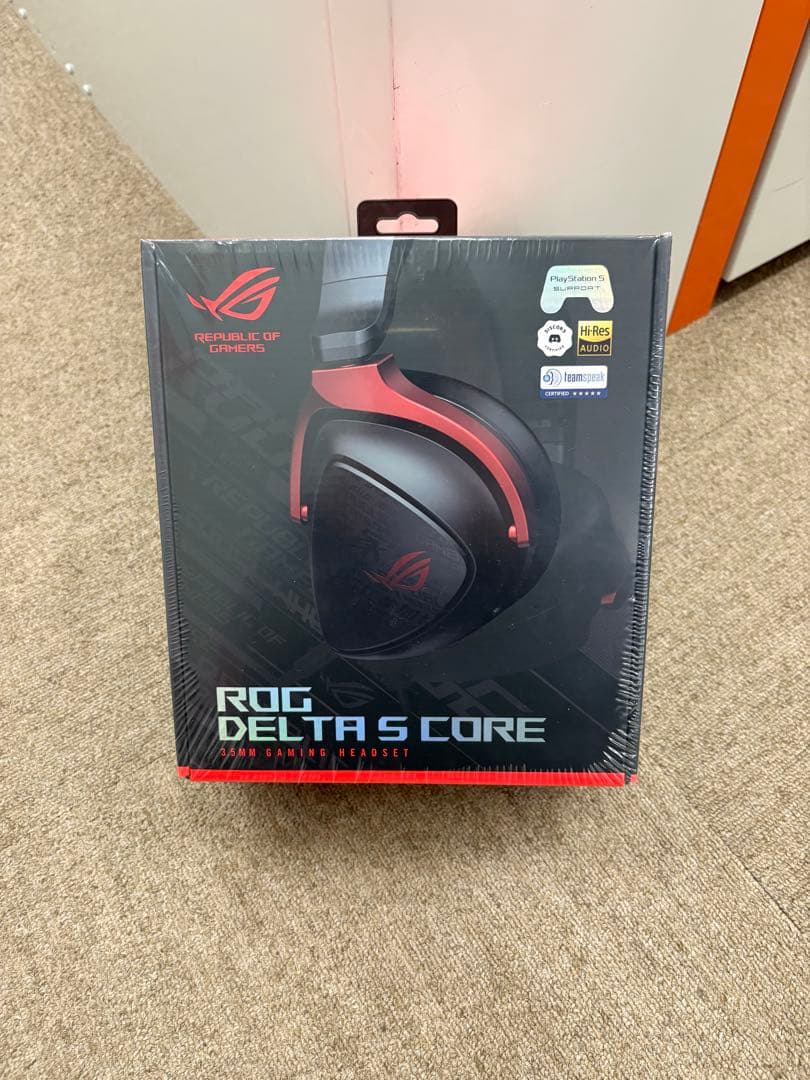 【新品未使用】ASUS ゲーミングヘッドセット ROG Delta S Core ROG Delta S Core Gaming Headset | 3.5mm Headsets | Gaming Gaming